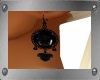 Goth Glitter Earrings*