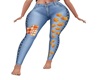 autumn stitch jeans