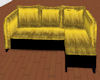 Gold n Black Couch