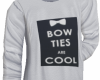 Bow ties sweatshirt