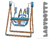 Bluey baby swing