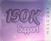 M~ Support Sticker 150K