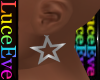 Silver Star Earrings DRV