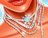 ❄Snow necklace