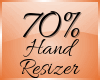 Male Hand Resizer 70 %