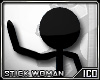 ICO Stick Woman Avatar