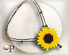 Sunny Sunflower Necklace