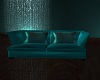 Pacific Teal Love Couch