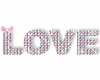 Sticker Love Glitter
