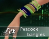 LEX - PeAcOcK bangles