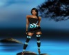 @Ace@Blue Arrow dress