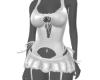 Sensual white set.