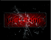 [M3X] WelcomeSticker Red