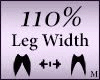 Leg Thig Scaler 110%