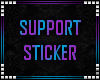 !M! 1k Support Sticker
