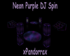 Neon Purple Spin Room