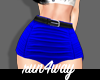rw l Mini Blue Shorts