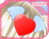 [L] Angel Heart hair pin