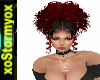 Keysha Red/Black