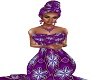 *Ess*African Purple Wrap