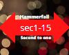 hammerfall second to one