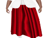 Red Long Skirt