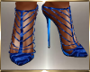 Blue Stiletto Shoes