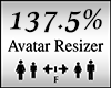 Avatar Scaler 137.5%