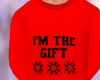 IM THE GIFT RED  'M'