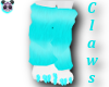 blue anyskin foot paws