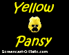 Pansy ~ Yellow sticker