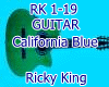 California Blue Guitar