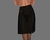 !S! Black Pleated Skirt