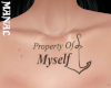 property of myself tat