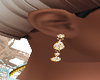 Gold Diamond Earings