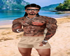 BEIGE BEACH SHORTS