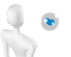 Floating Heart Bubble Bl