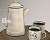 Coffee Kettle & Mugs