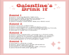 galentine's drinking gam