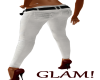 GLAM Jeans~white grunge