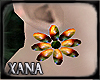 *X* Maia flower earrings