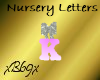 [B69]Pink letter "K"
