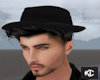 *KC* Black Hat+Hair (BK)