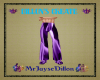 (JD) Purple Fire Pants