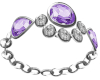 Gigi Purple Bracelets