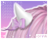 â¡ white horns | lilac