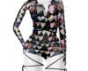 Hearts Hooded Romper v2