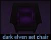 Dark Elven Set Chair