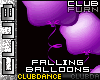 C| Club Balloons Purple