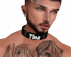 Collar with Tina name